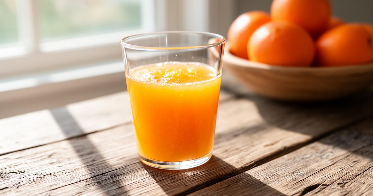 Pourquoi le jus d&rsquo;orange pour le matin est un choix revitalisant et nutritif